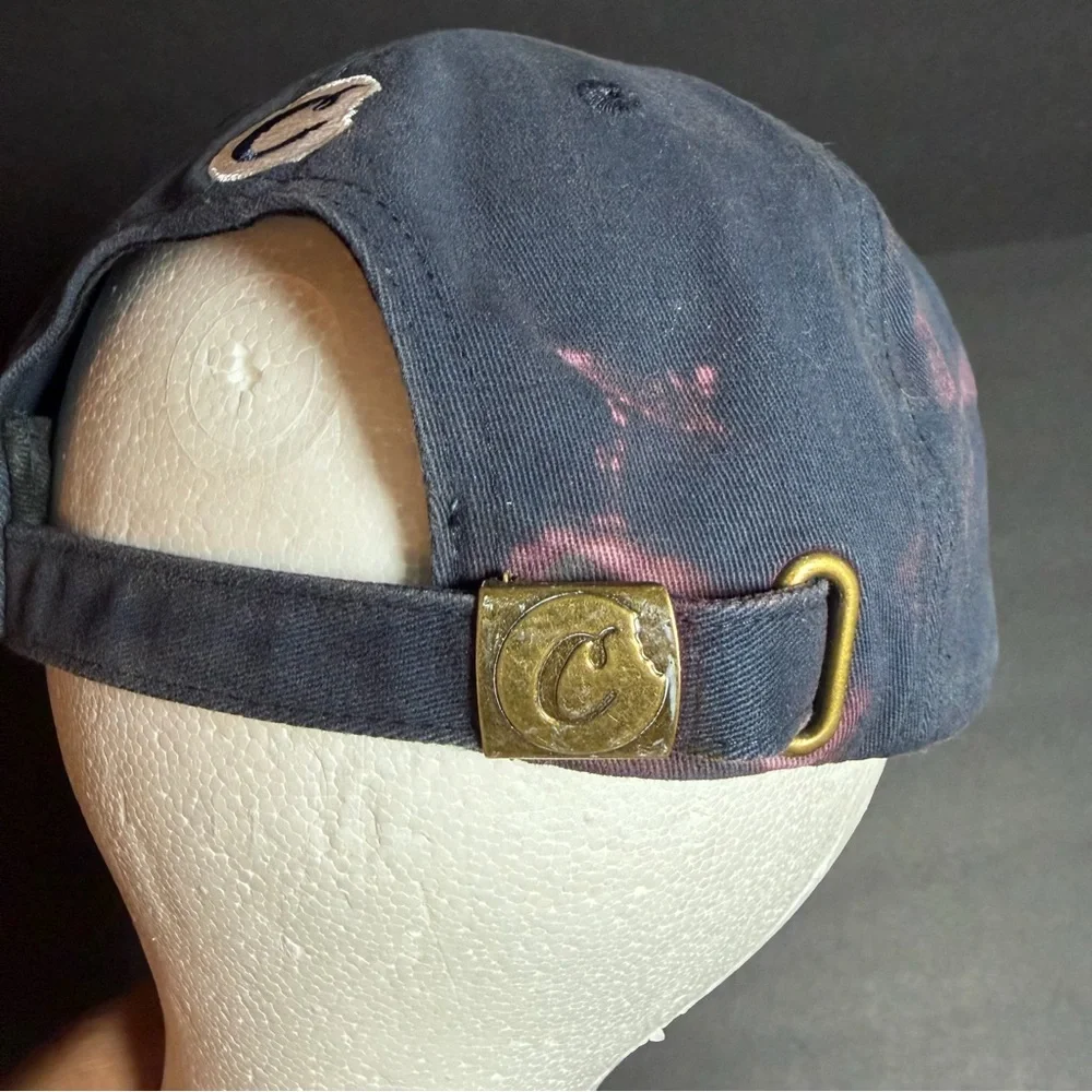Cookies‎ SF Mens Navy Blue Script Logo Adjustable Strapback Dad Hat Cap OSFM